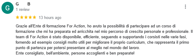 Recensione Google