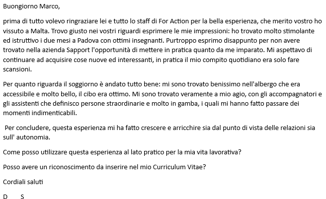 Recensione progetto Erasmus+